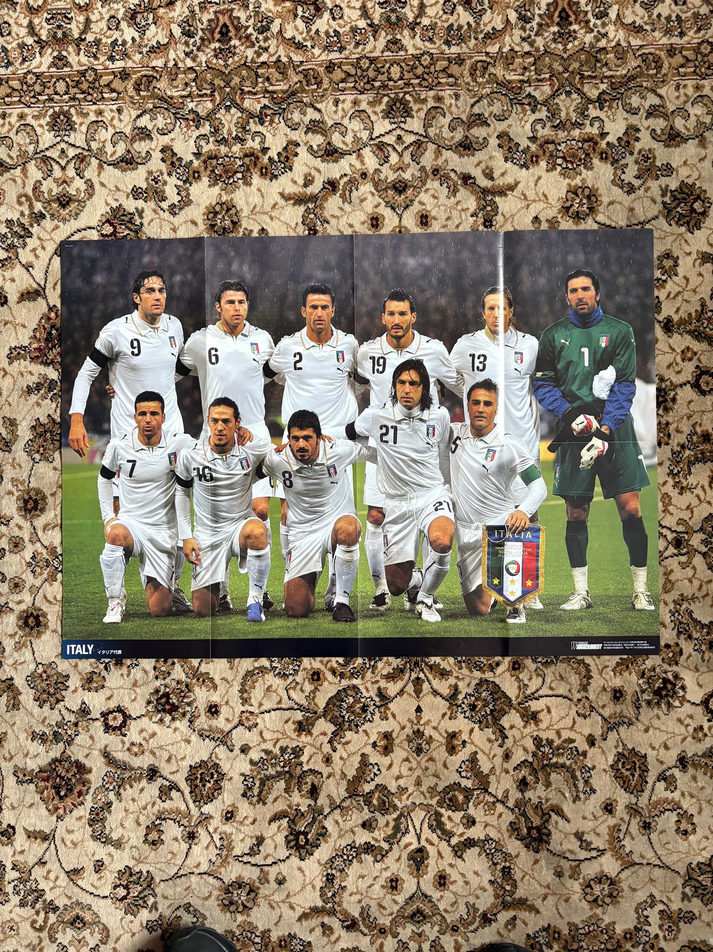 Buffon Juve / Italy international team poster