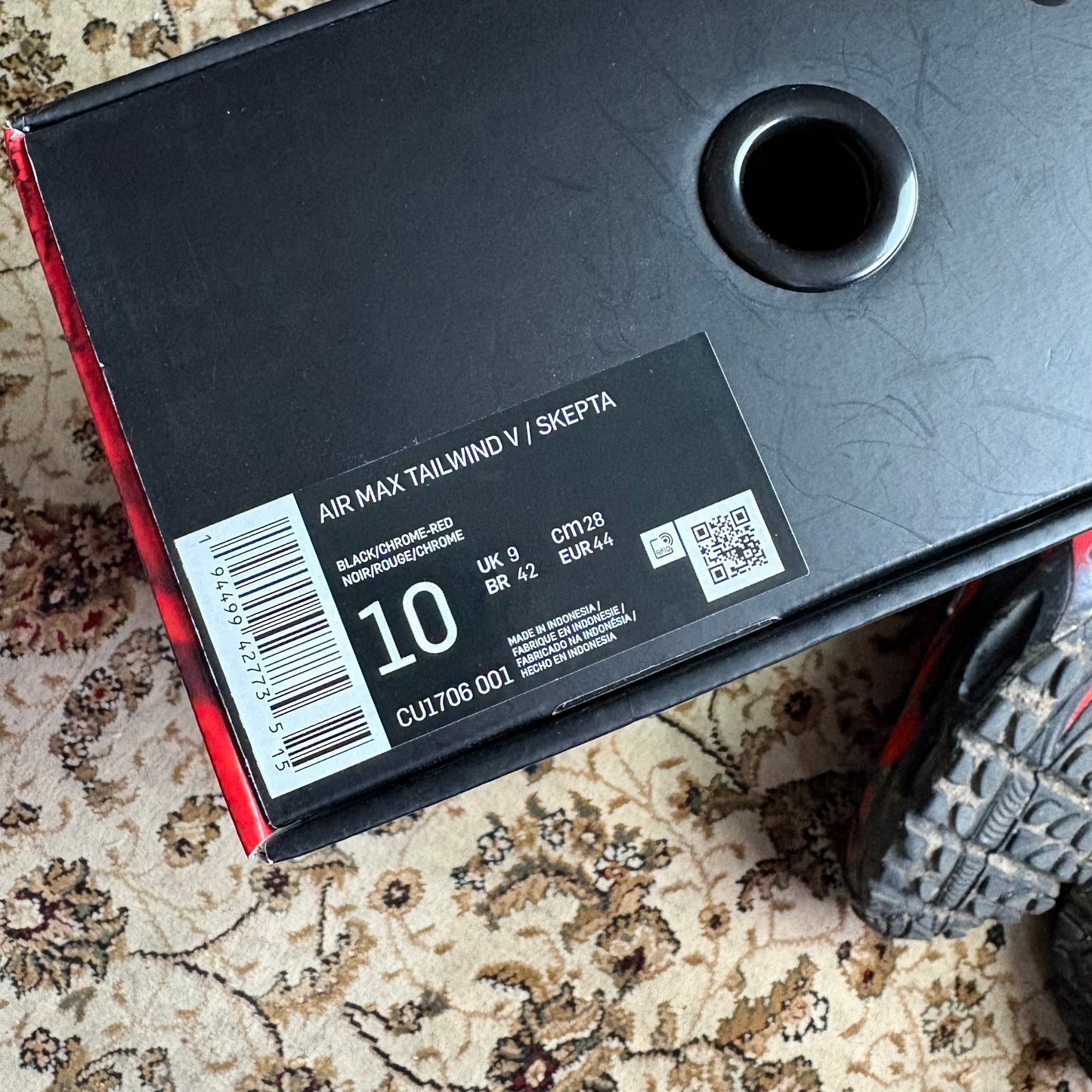 Nike Skepta tailwind red (UK9)