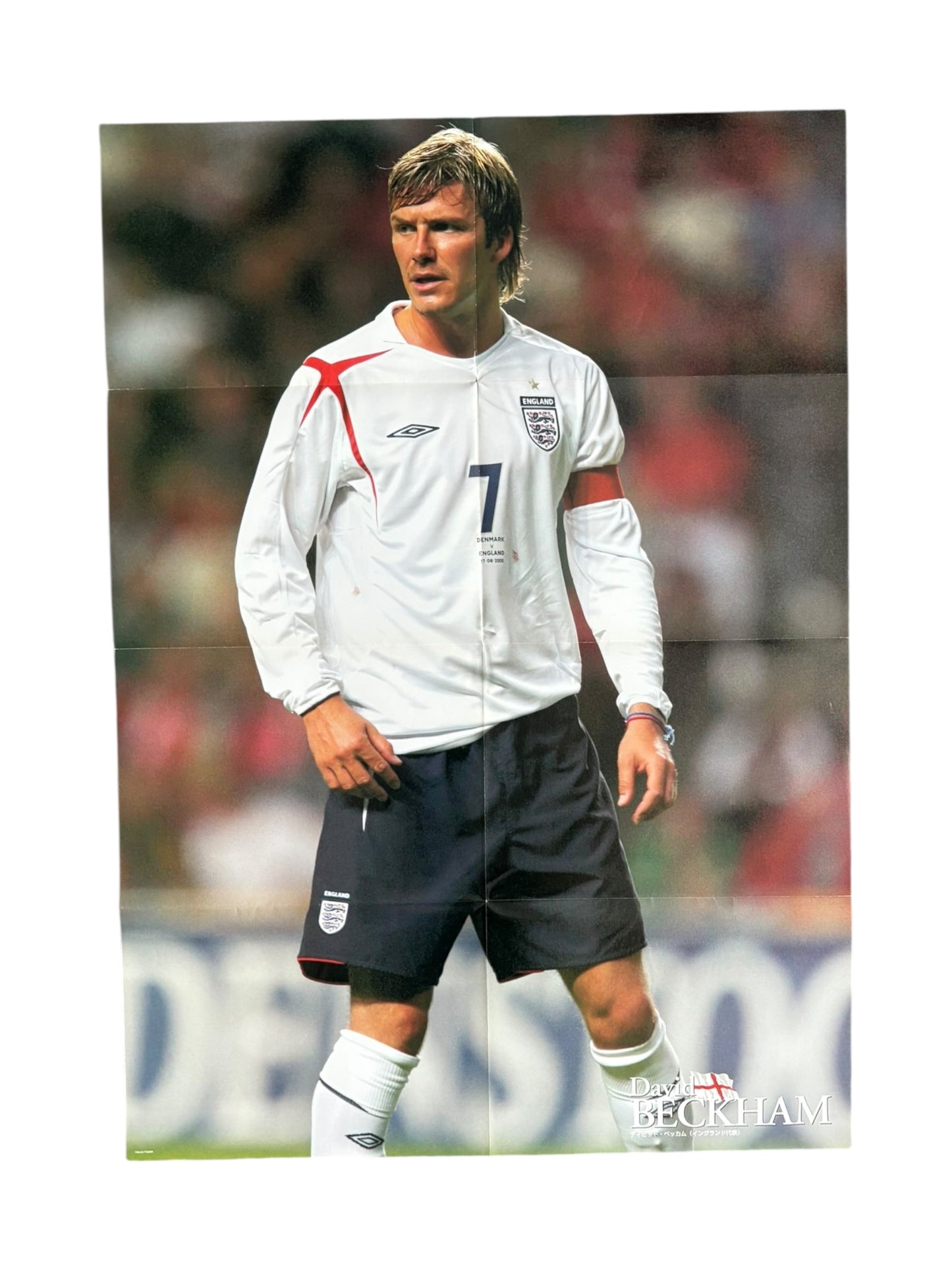 Zidane / David Beckham Y2K poster
