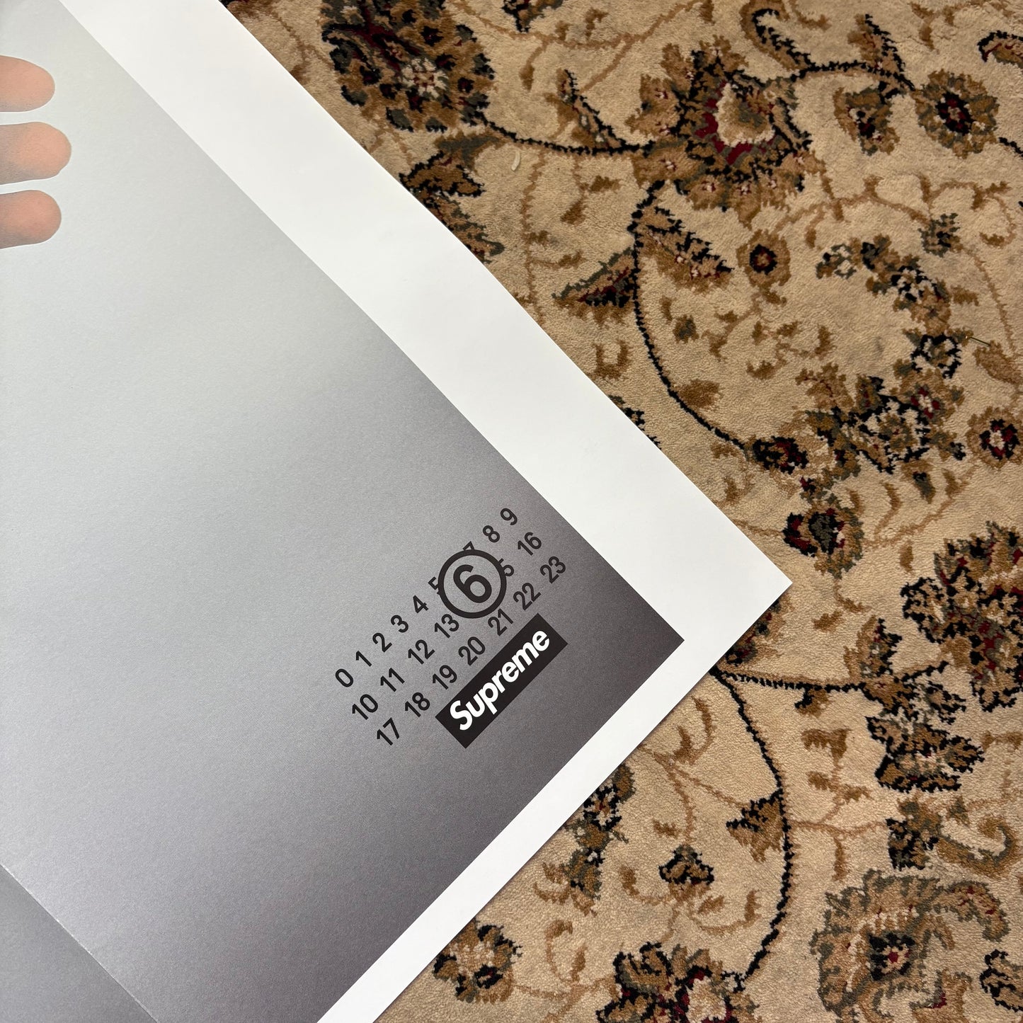 Supreme X Margiela XL SS24 poster
