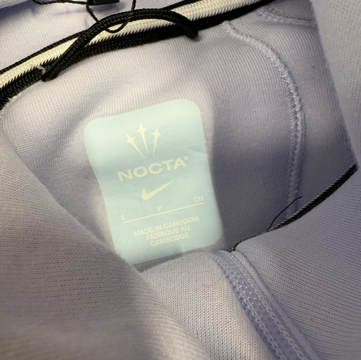 Nike Nocta baby blue tech fleece zip up (S)