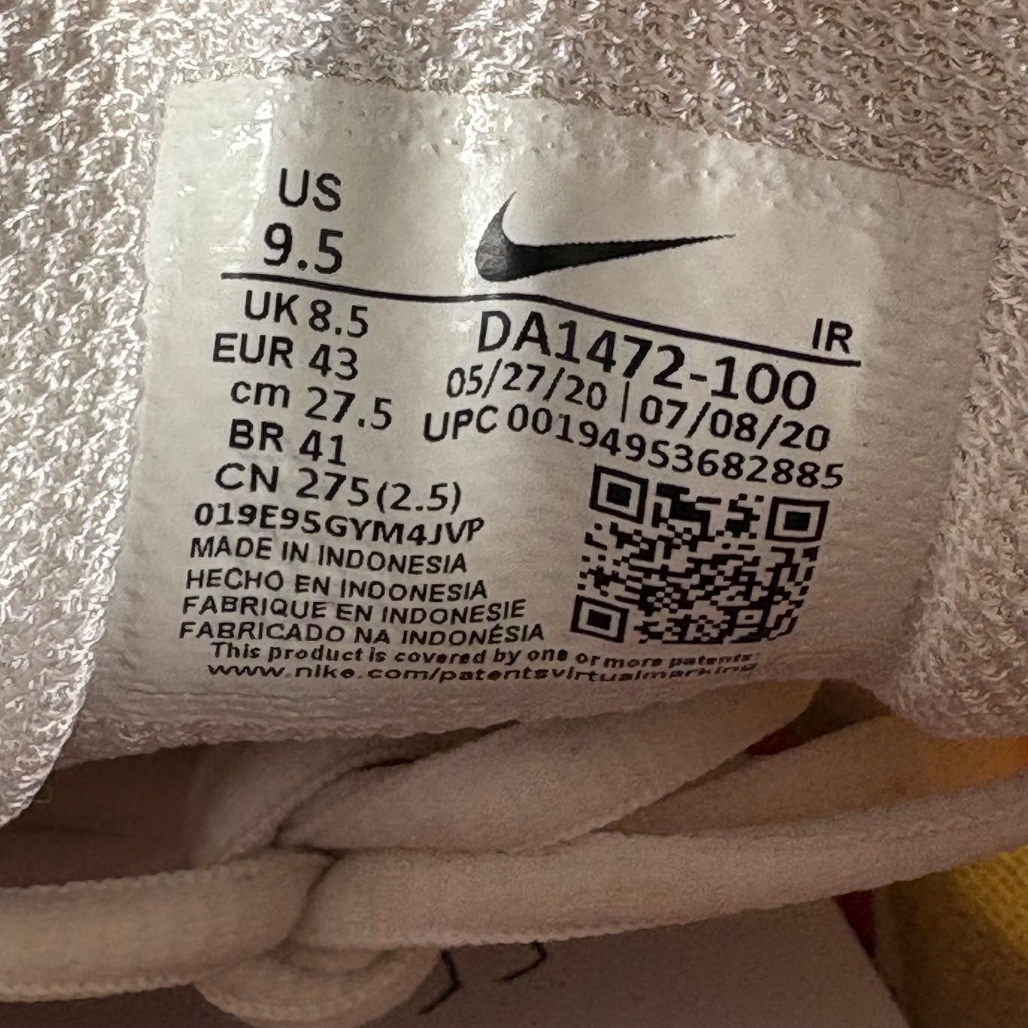 Nike Supreme TN white (UK8.5)