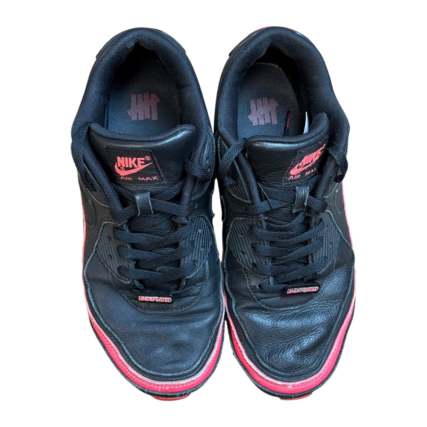 Nike X UNDFTD air max 90 black/red (UK10)