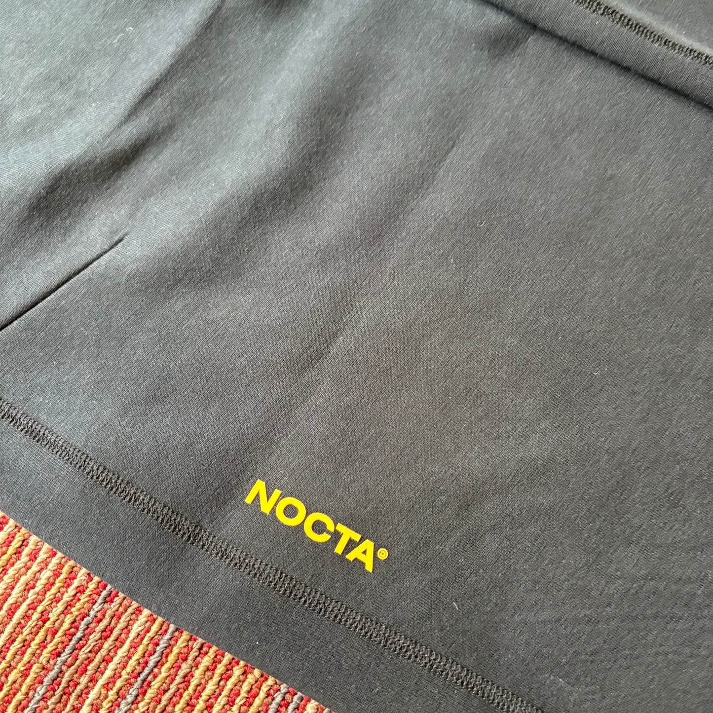 Nike Nocta tech fleece bottoms black / yellow (M)
