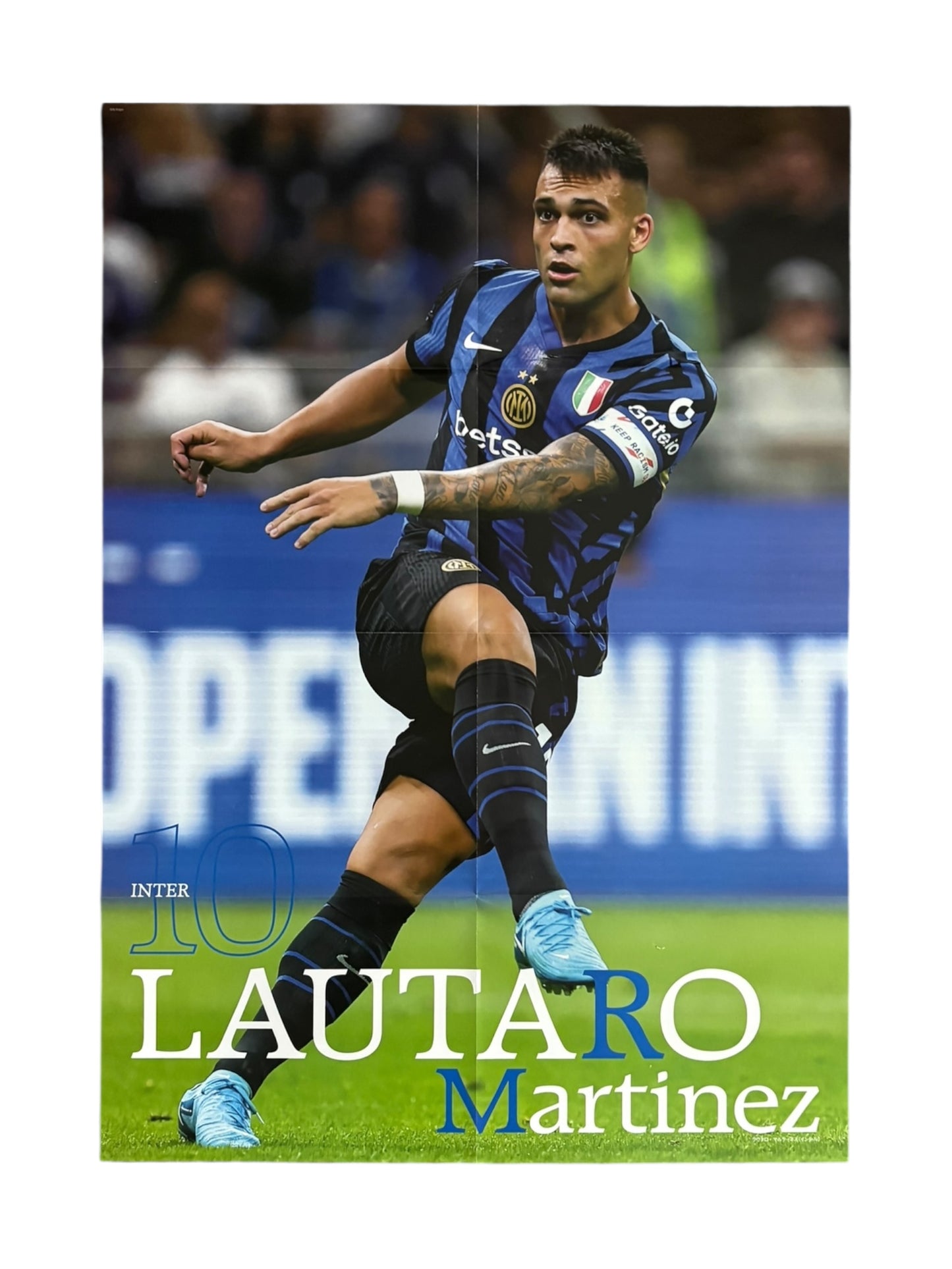 Haaland / Lautaro Martinez poster