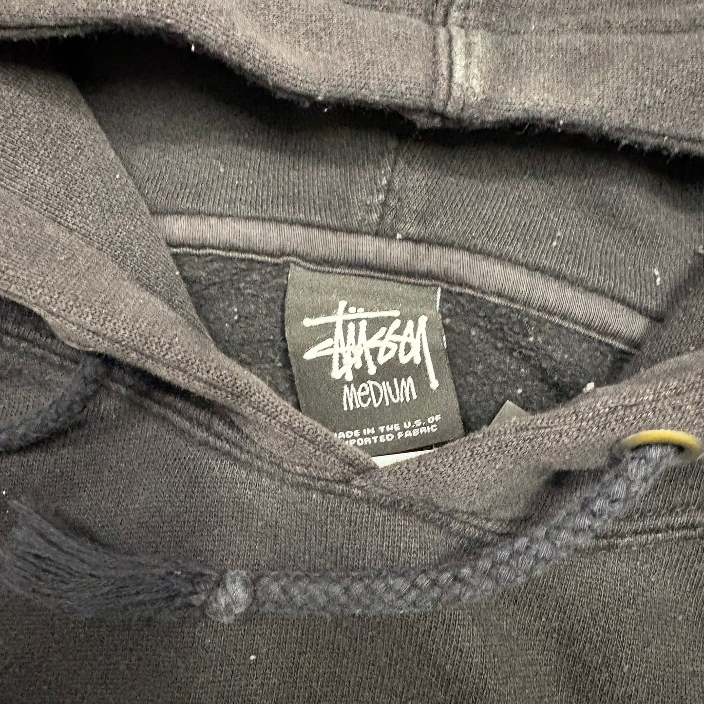 Stussy black arch sellout hoodie (M)