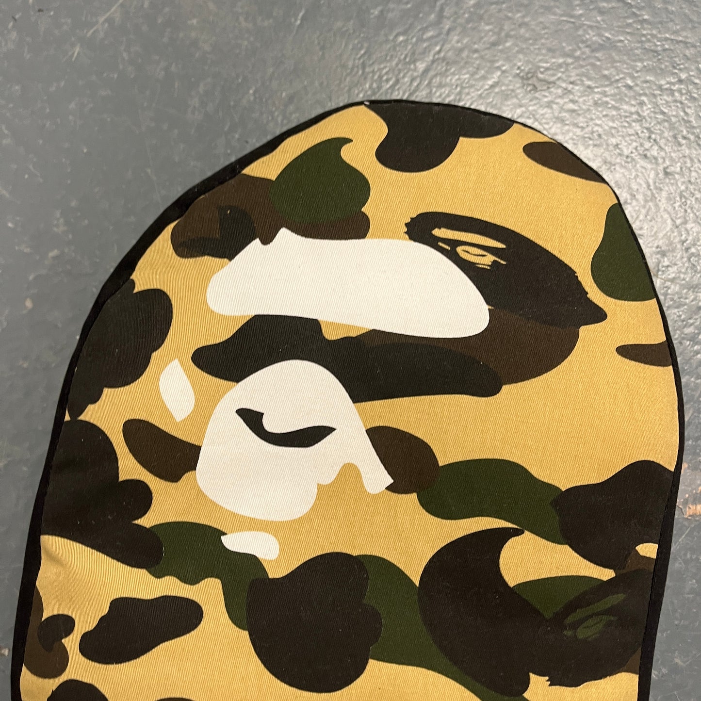BAPE beige camo head pillow