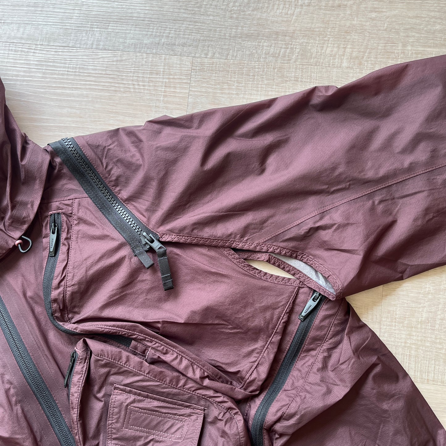 Nocta Nike burgundy 2 in 1 jacket / gilet (M-XL) BNWT