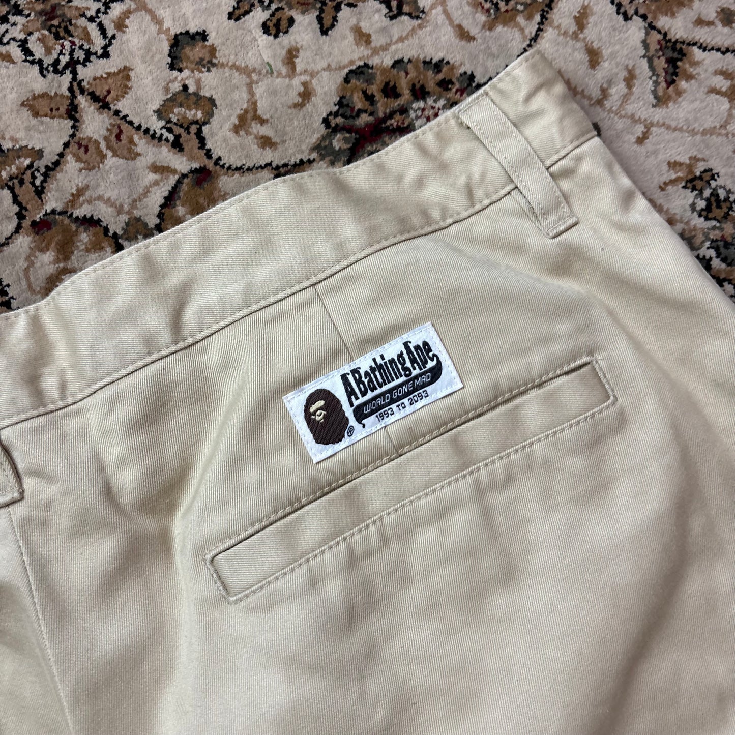 BAPE one point chino shorts (W36)