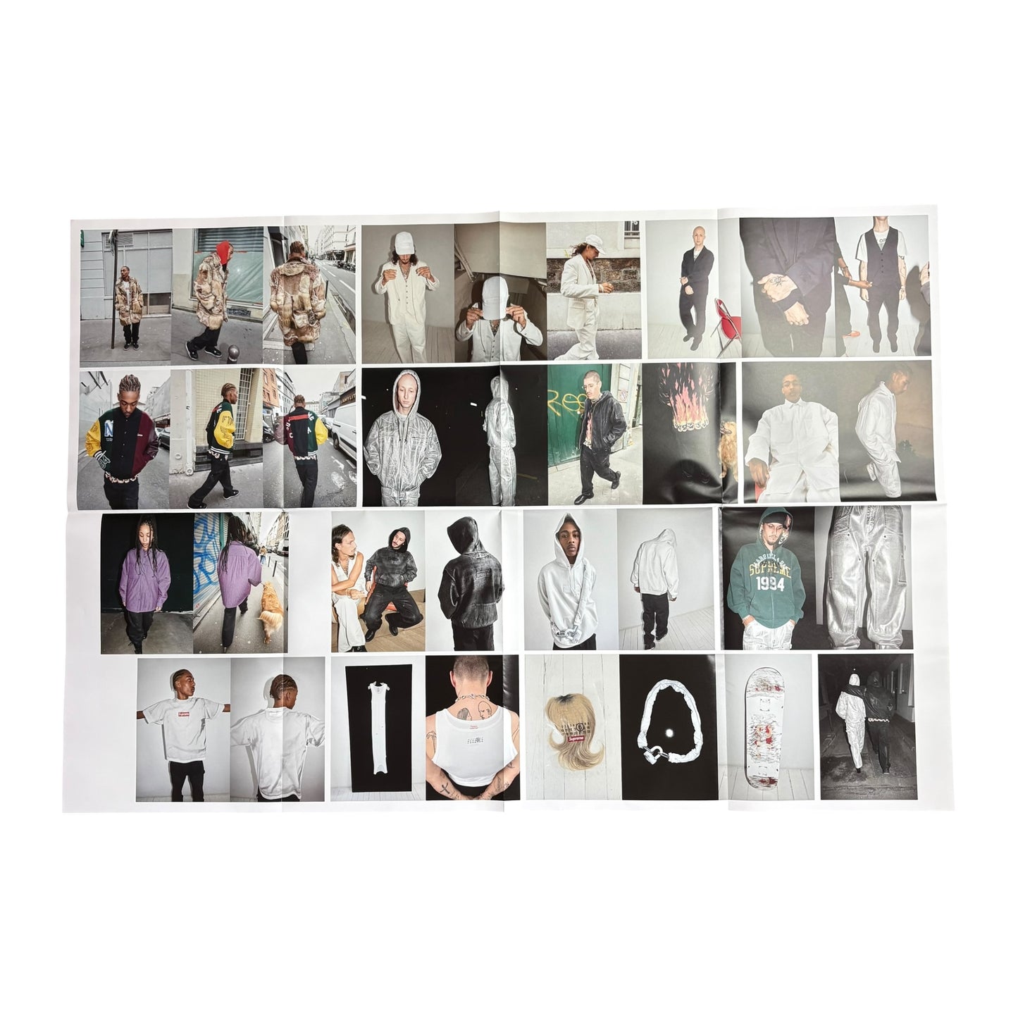 Supreme X Margiela XL SS24 poster