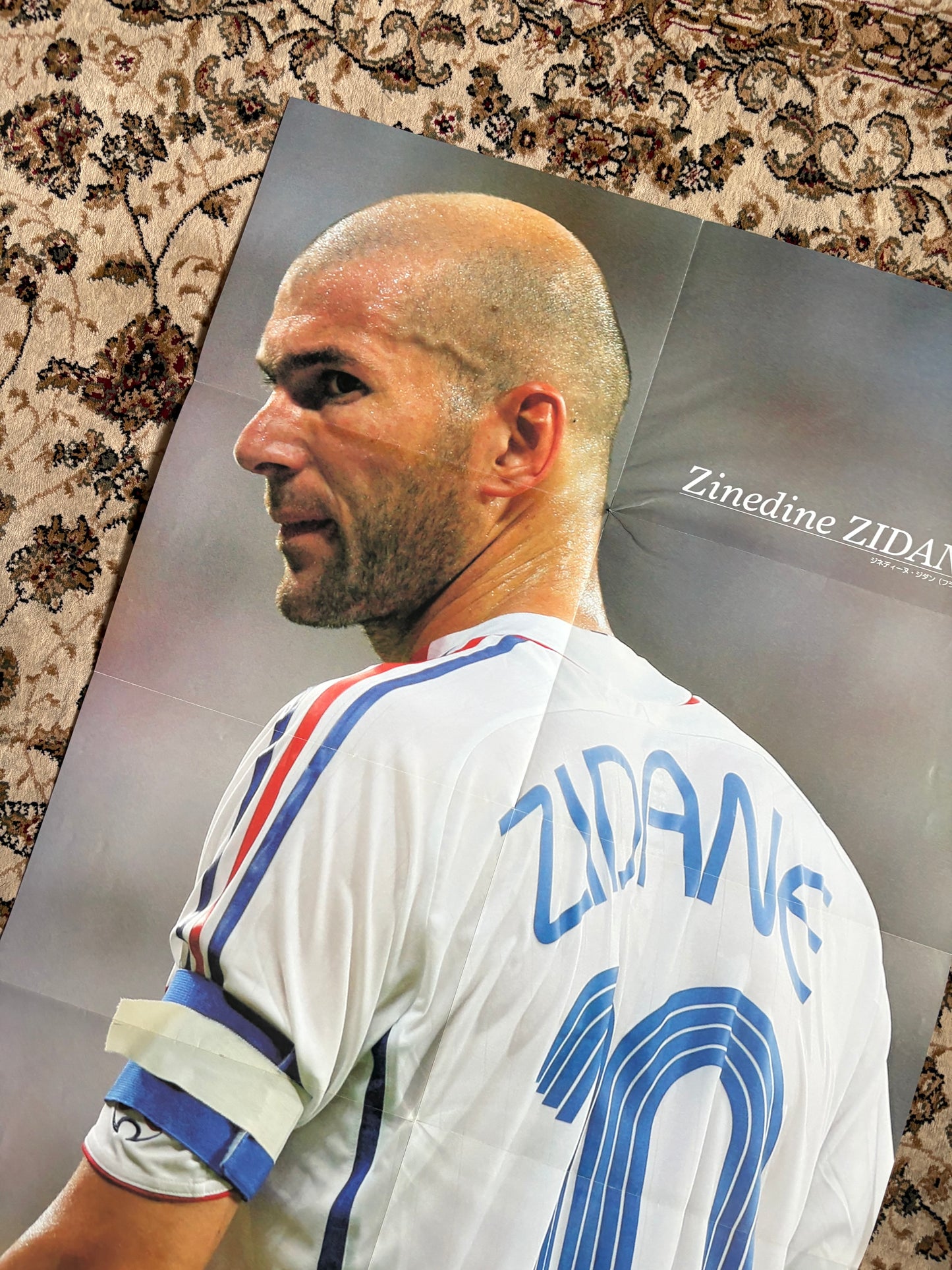 2006 Zidane / Italy world cup team poster