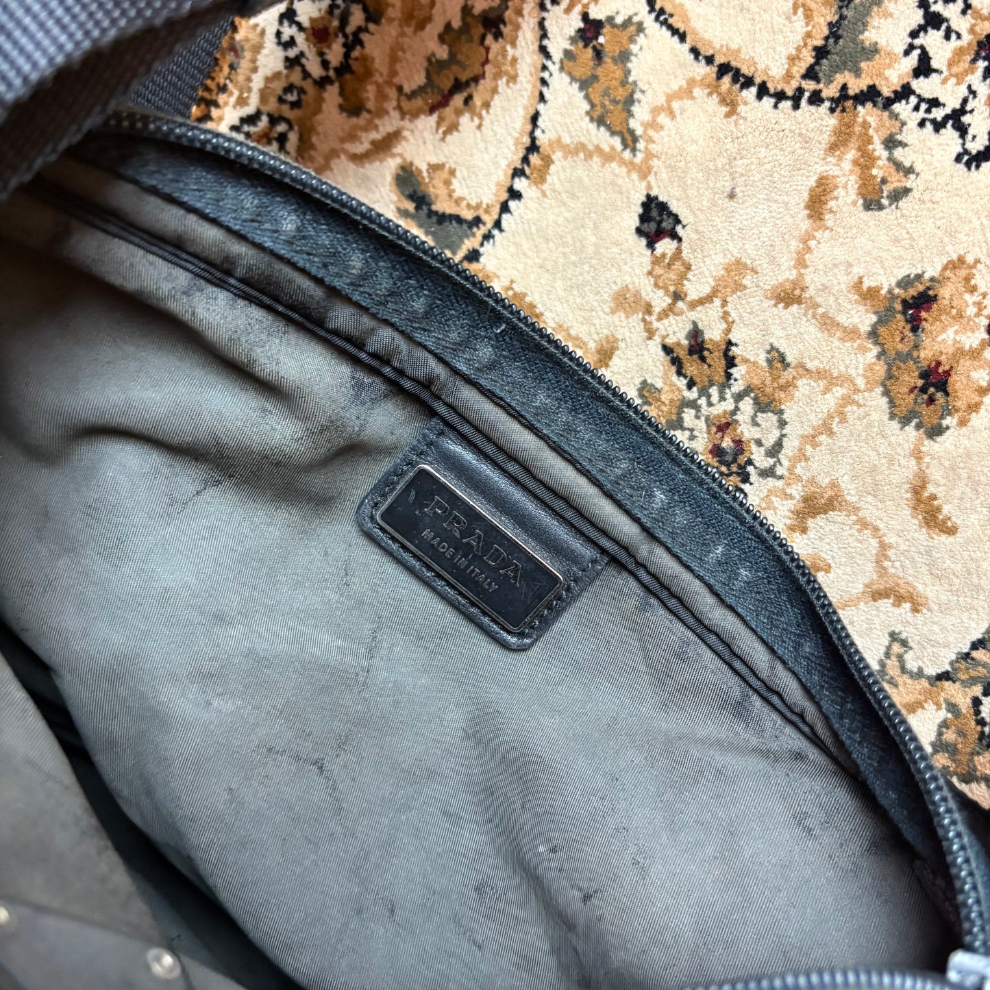 Prada black crossbody bag