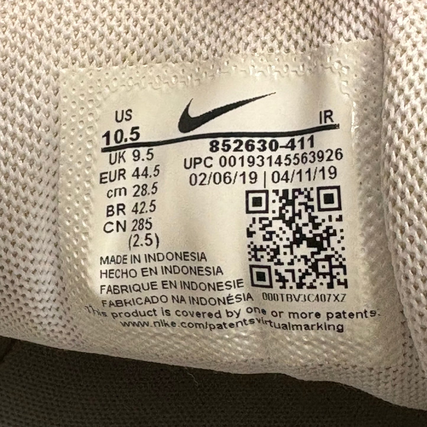 Nike air max plus TN blue gaze (UK9.5)