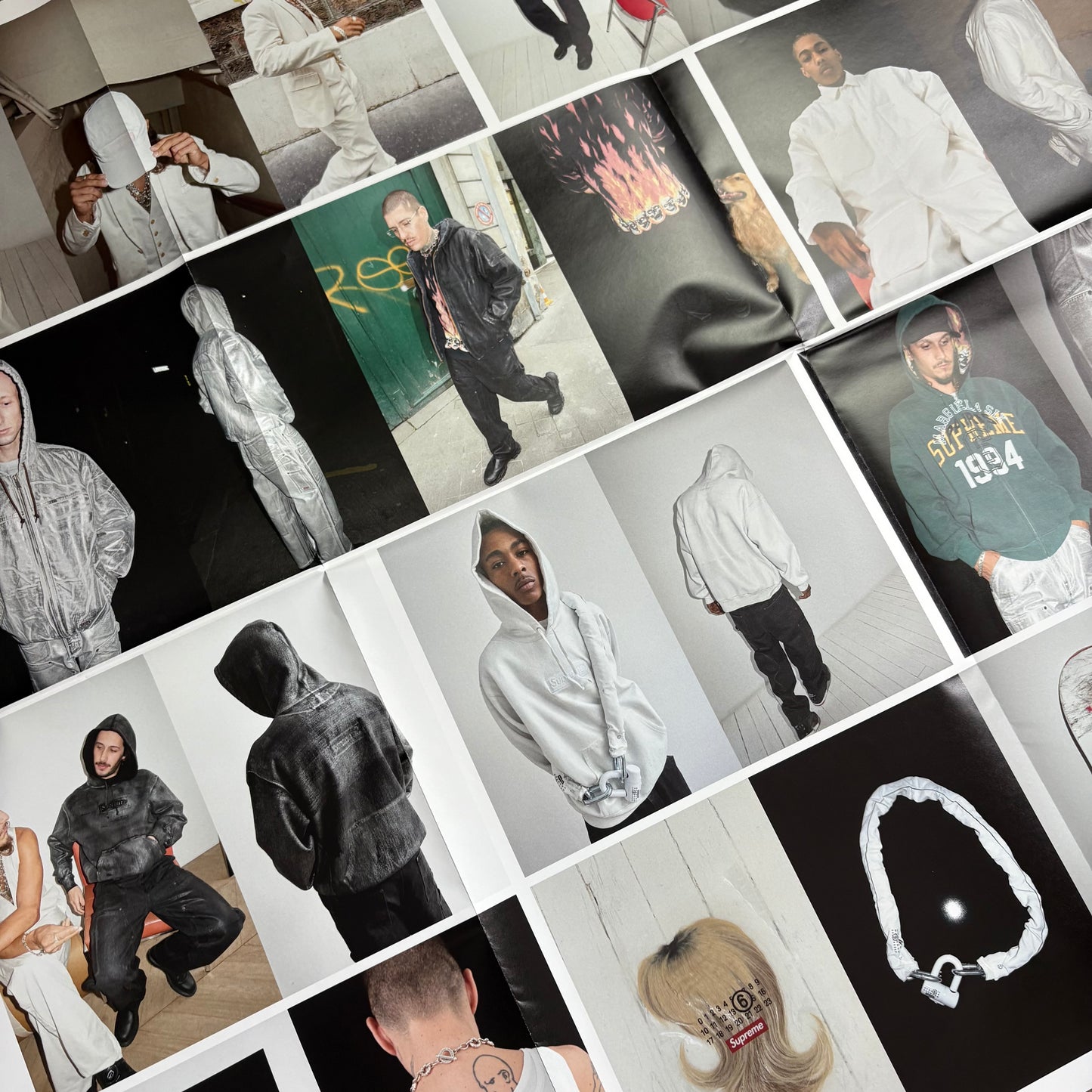 Supreme X Margiela XL SS24 poster