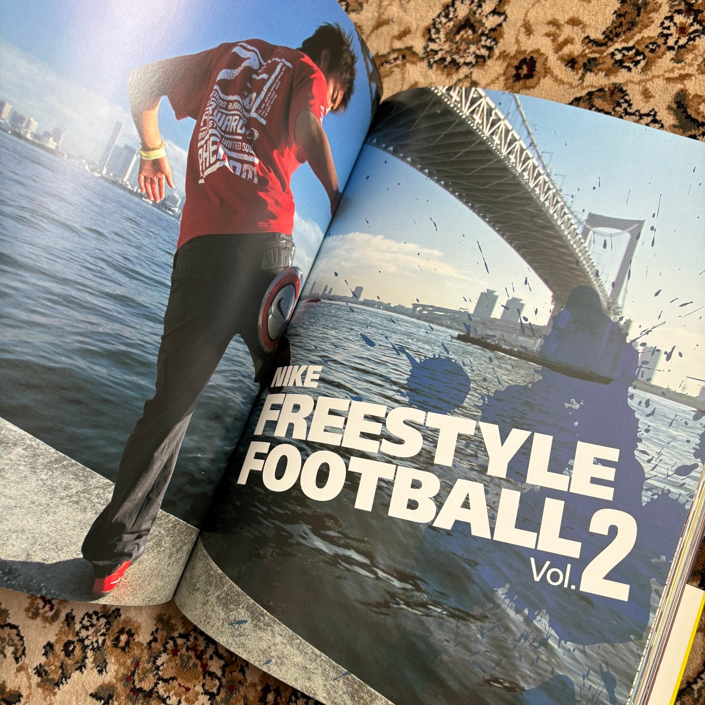 Nike freestyle football 2 Y2K magazine