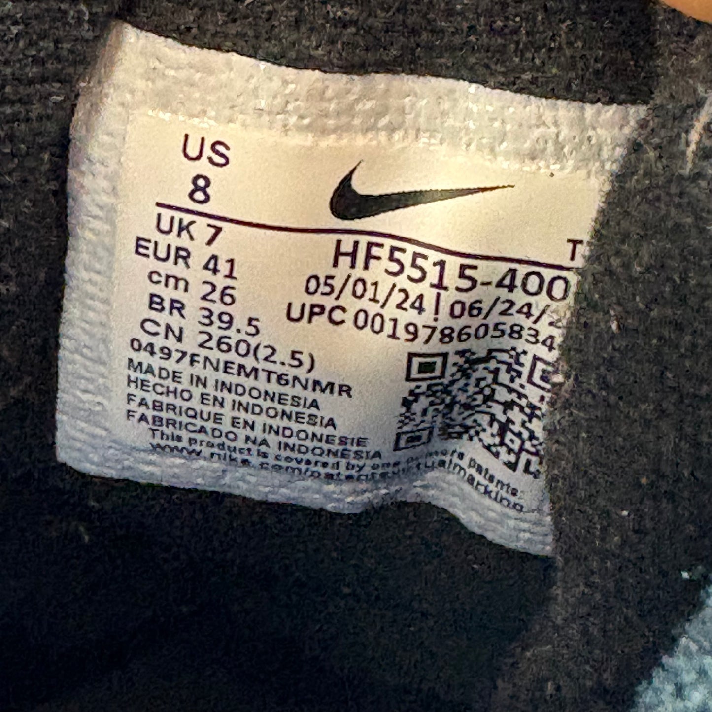 Nike air max 95 stash blue (UK7)