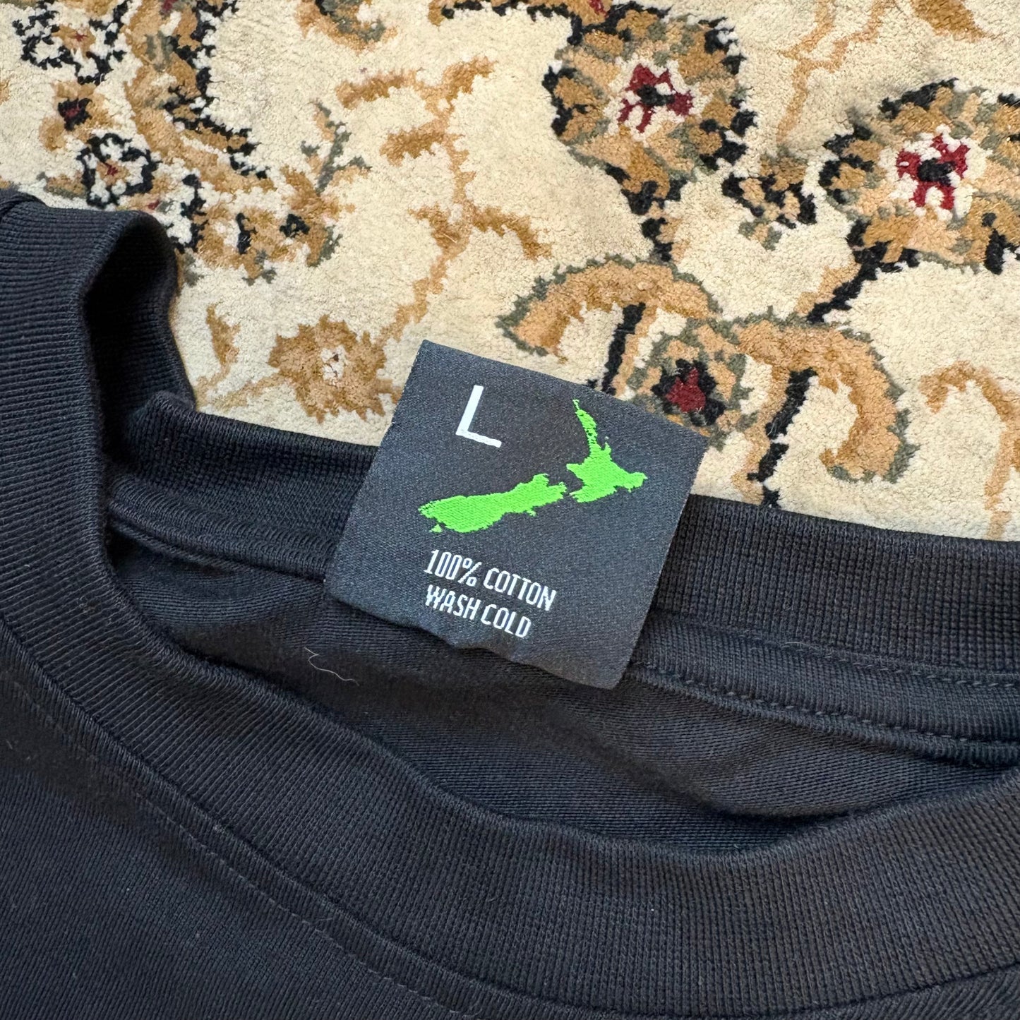 ADWYSD black skater tee (L)