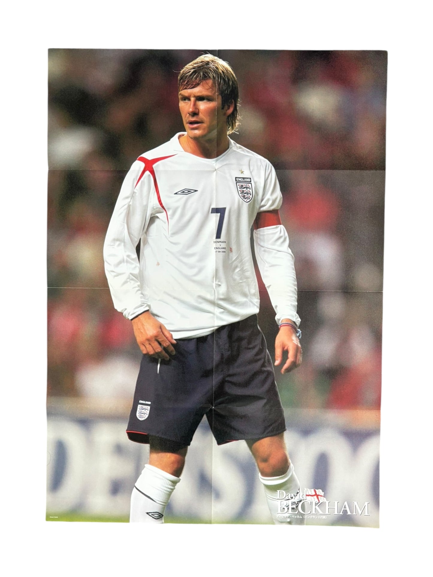 Zidane / David Beckham Y2K poster
