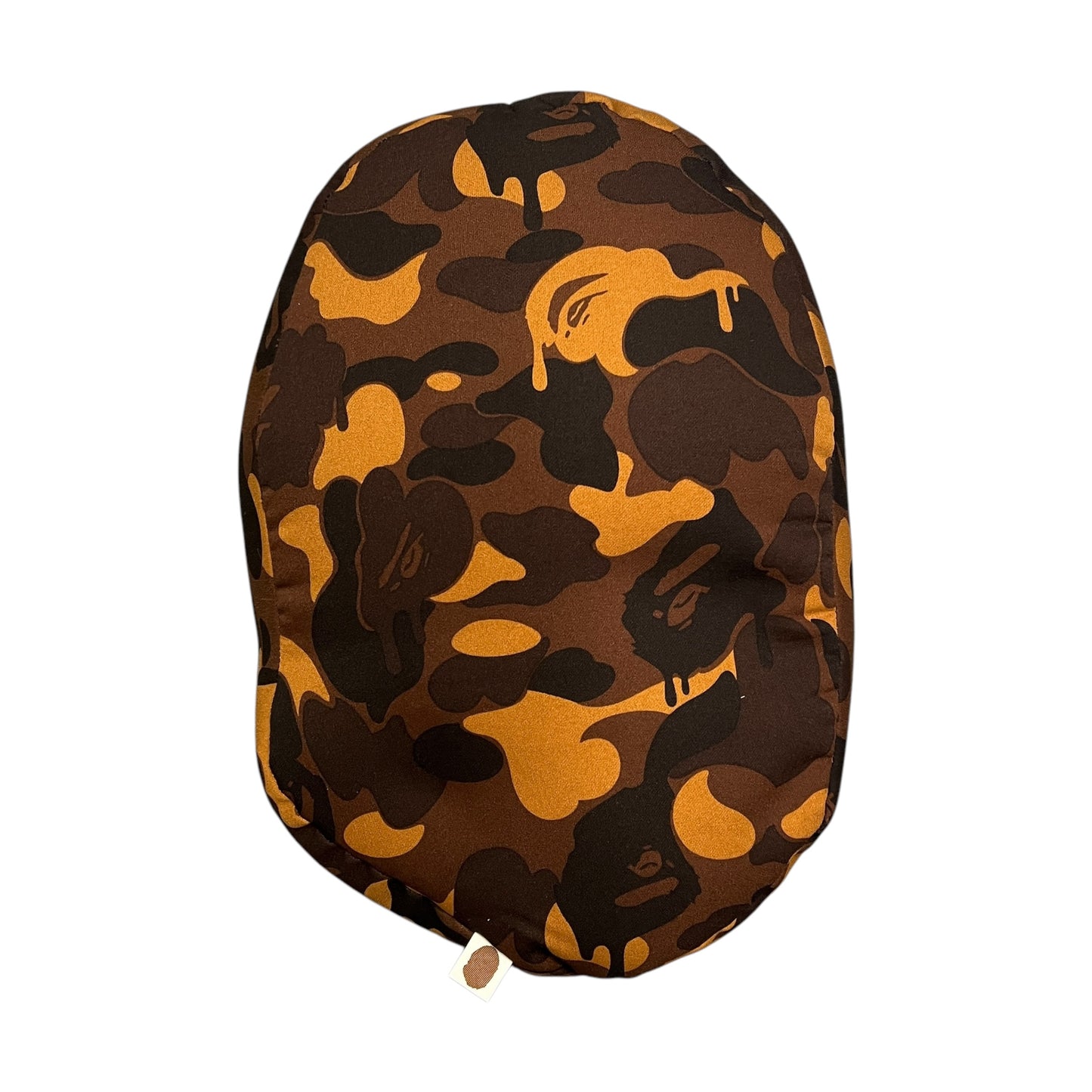 BAPE brown camo bean bag cushion
