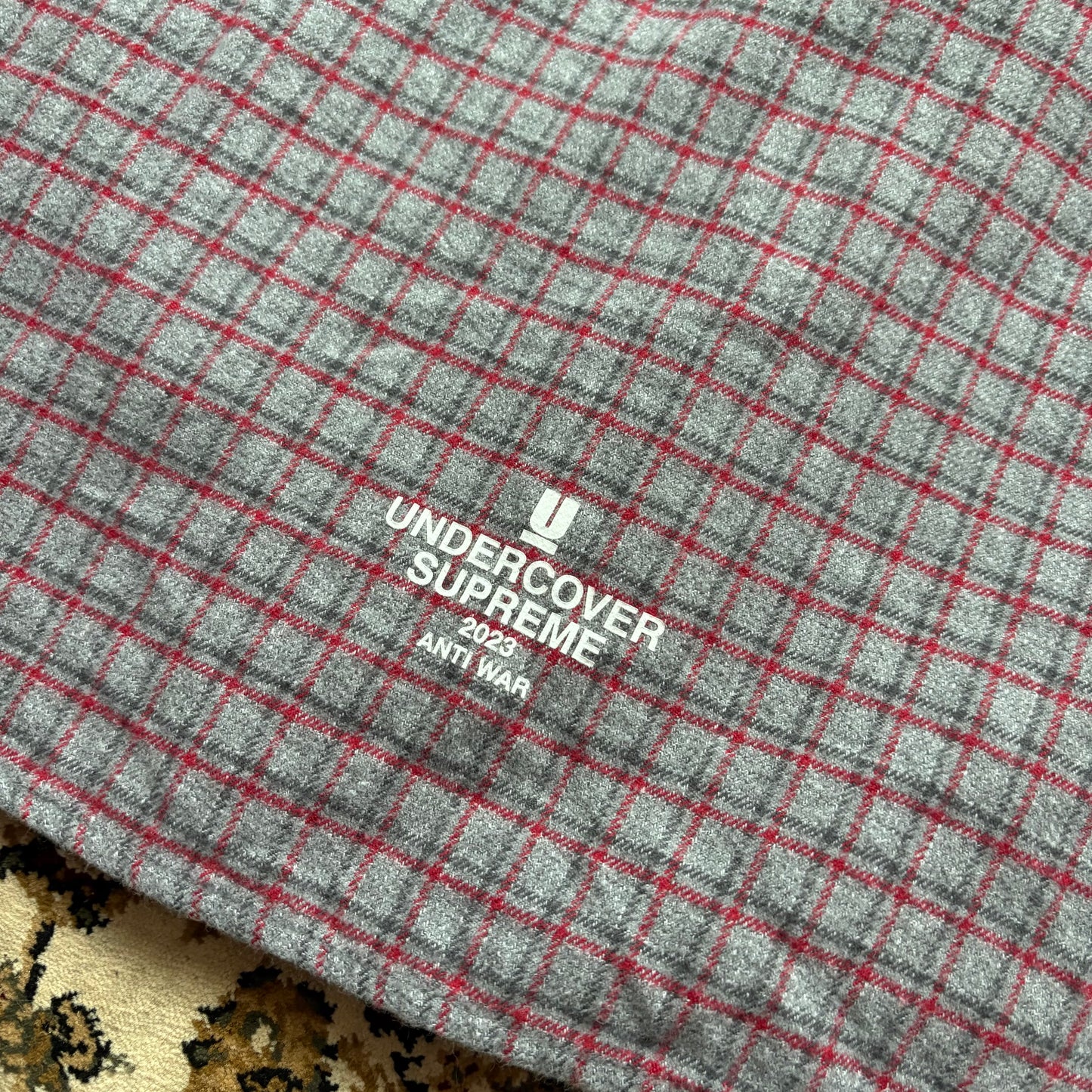 Supreme X undercover plaid shirt (L)