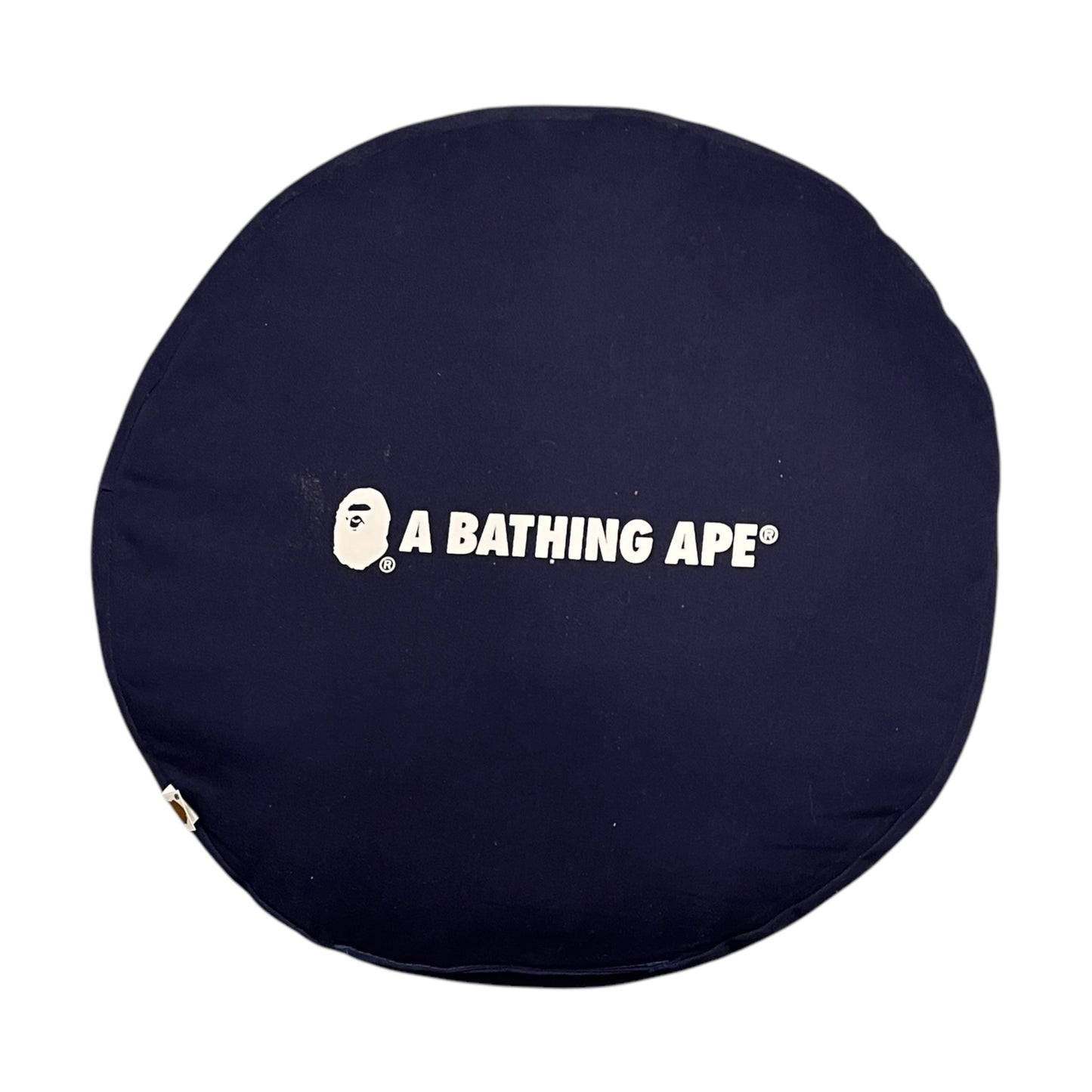BAPE “busy works” navy cushion