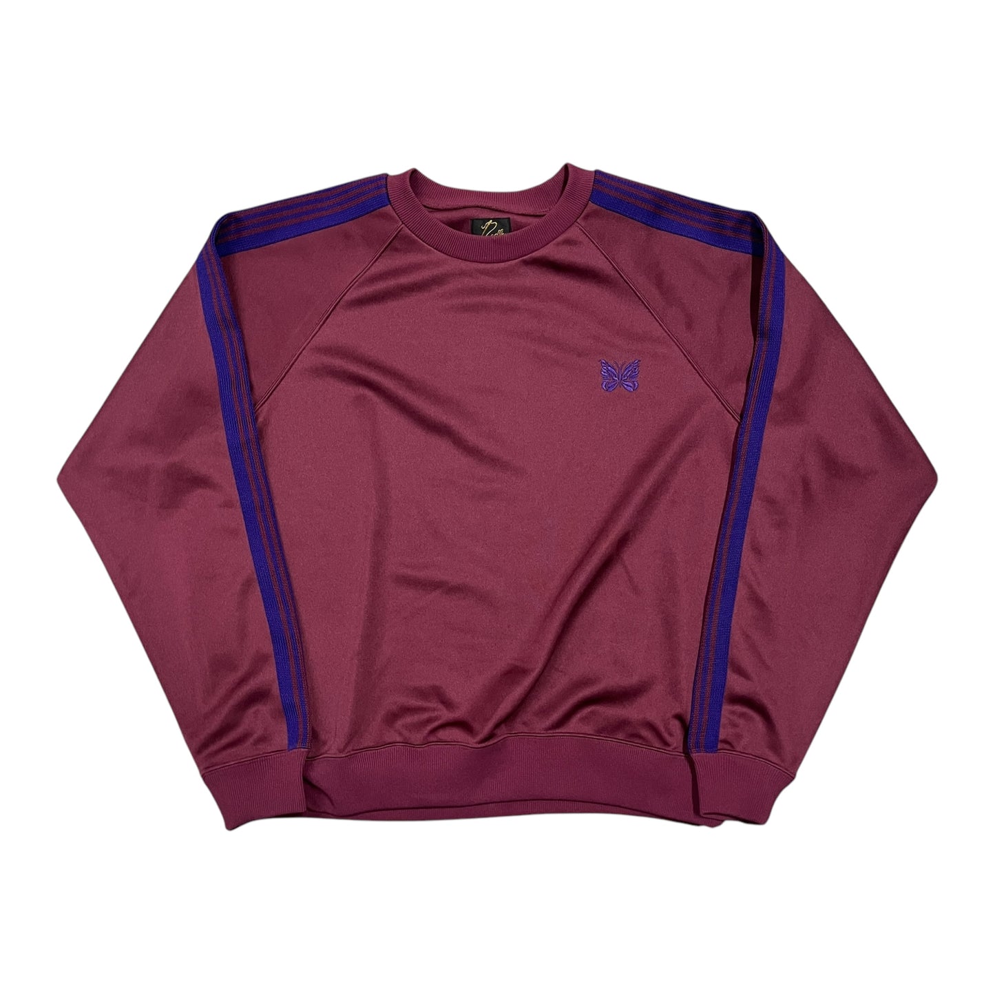 needles burgundy / purple sweatshirt (S)