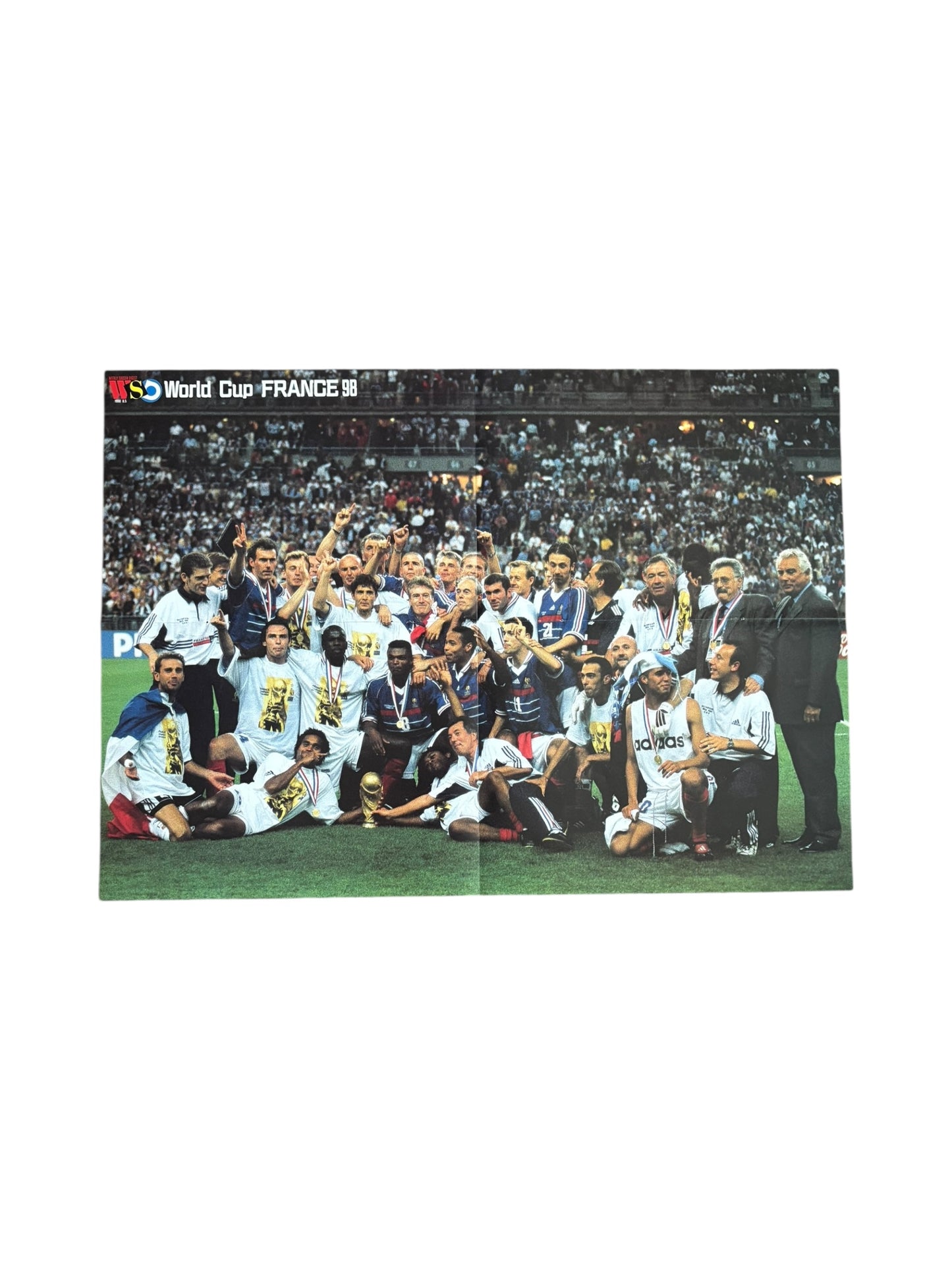 Zidane / France world cup poster