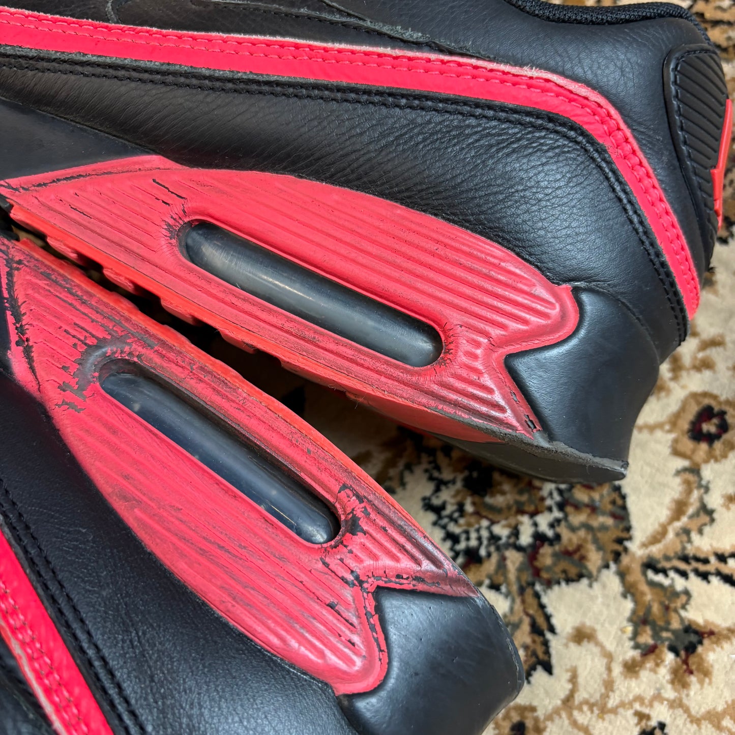 Nike X UNDFTD air max 90 black/red (UK10)