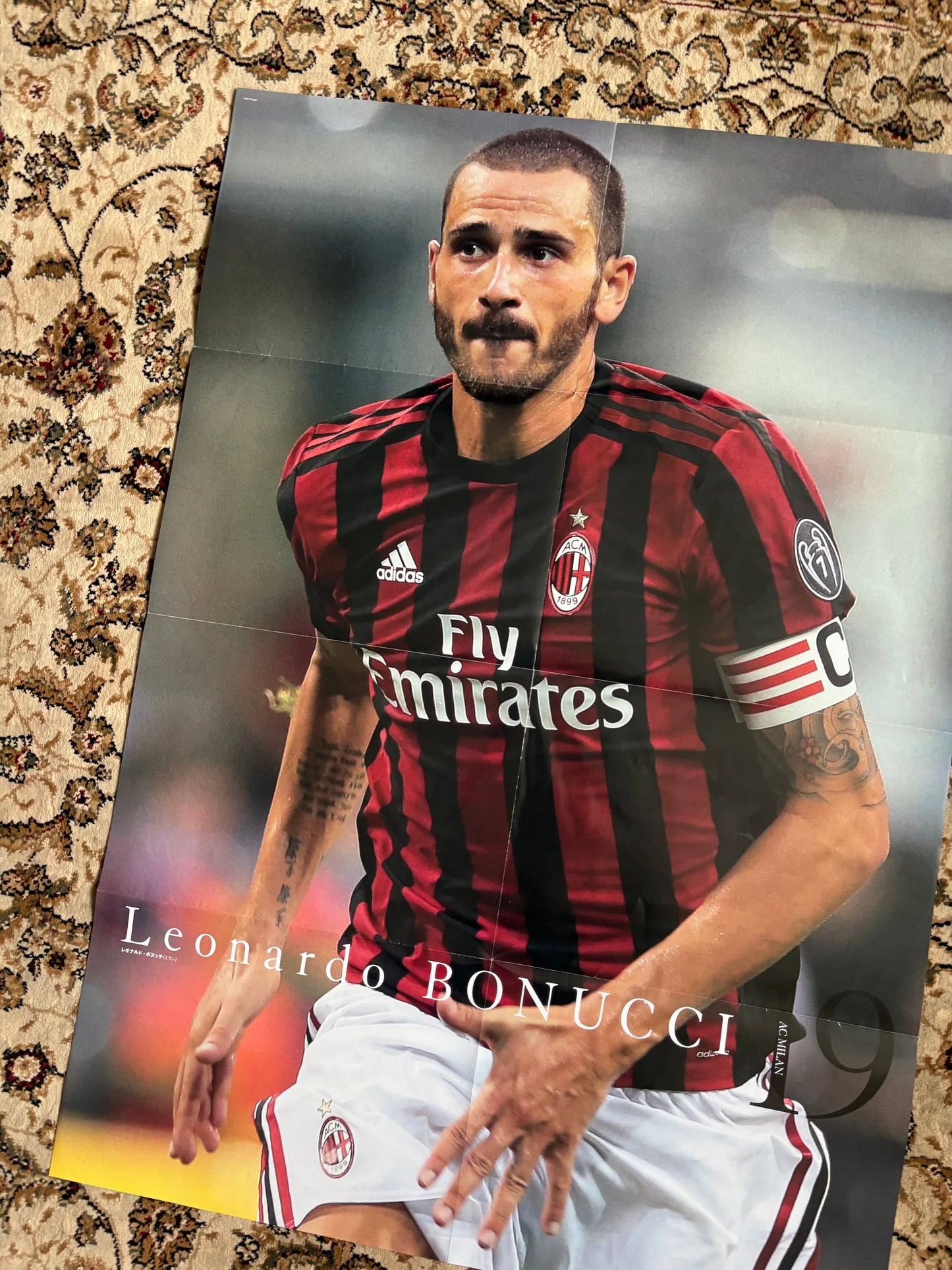 PSG Neymar / Bonnuci poster