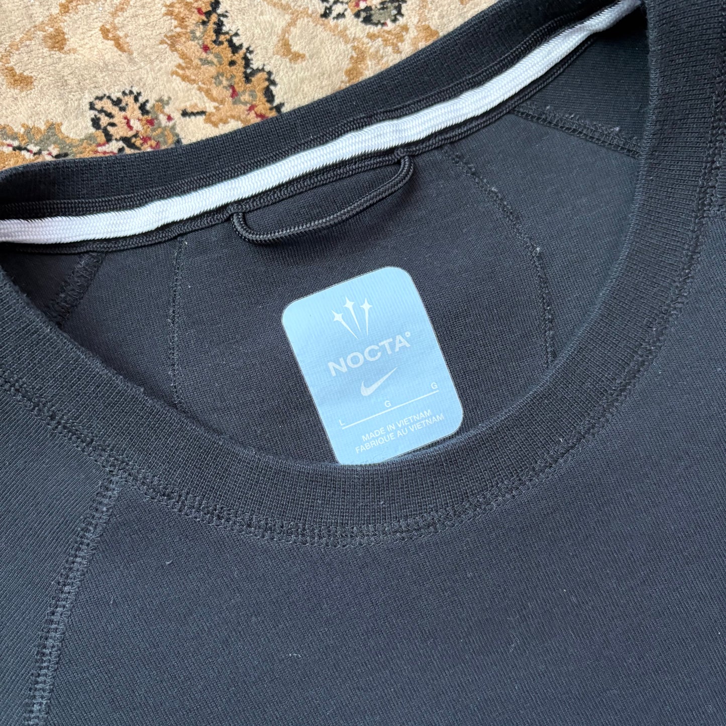 Nocta Nike black/gold sweatshirt (L)