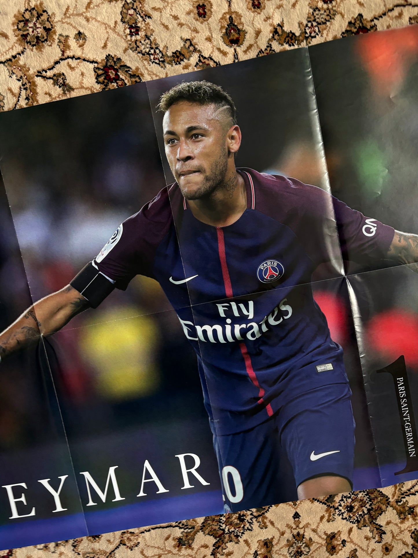 PSG Neymar / Bonnuci poster