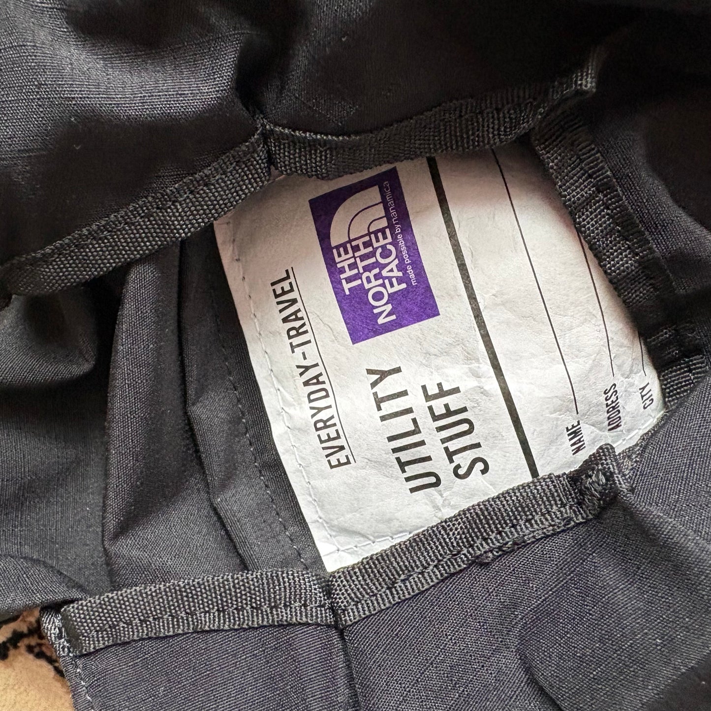 north face purple label small satchel bag BNWT