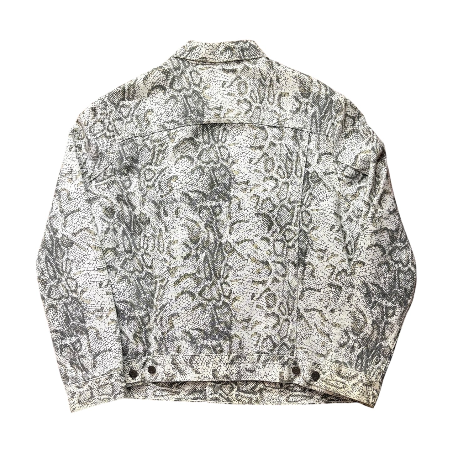 Supreme X Levi’s snakeskin denim jacket (L)