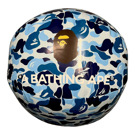 BAPE blue camo beach ball BRAND NEW