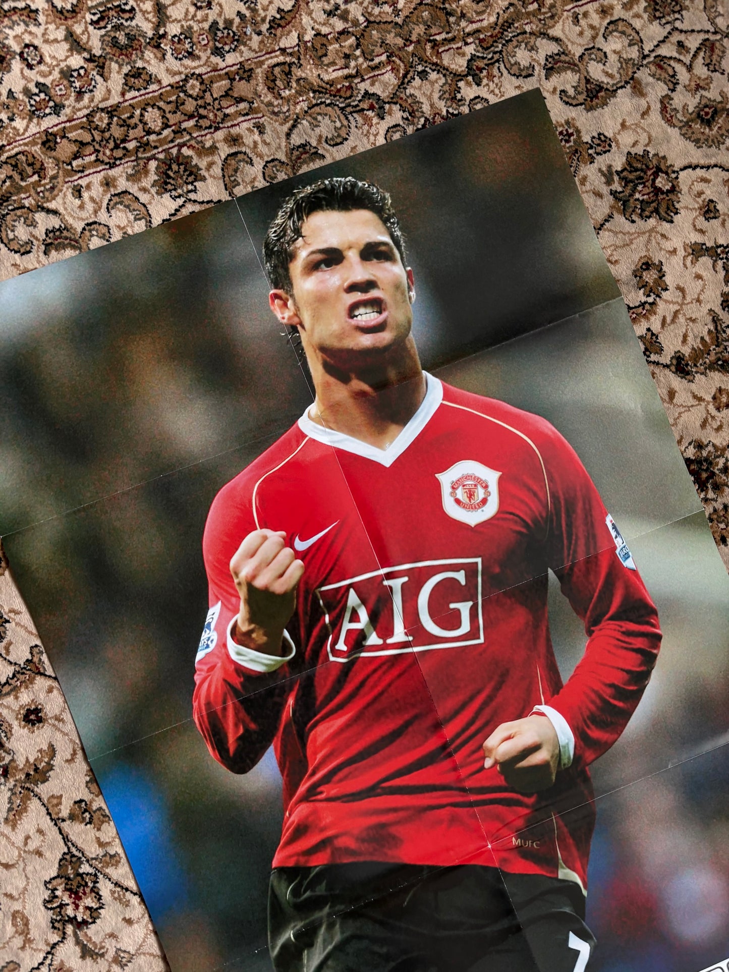 CR7 / Milan Derby Y2K poster
