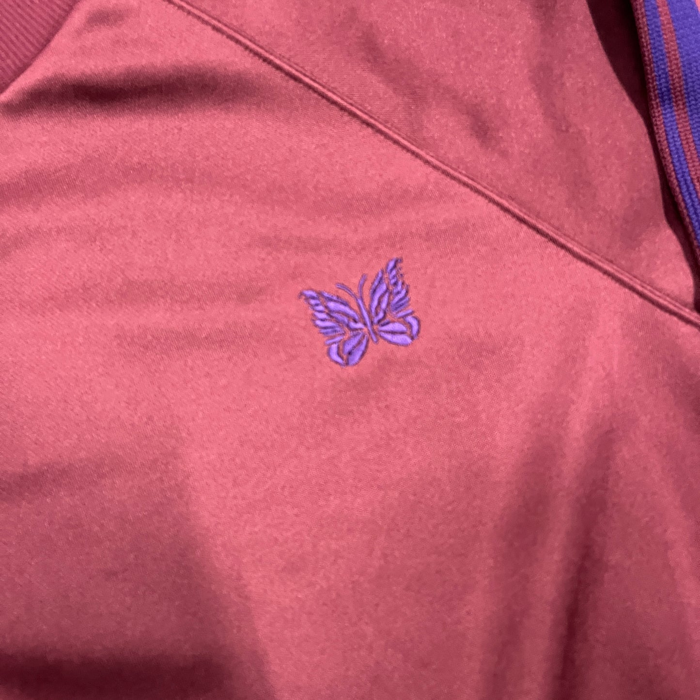 needles burgundy / purple sweatshirt (S)