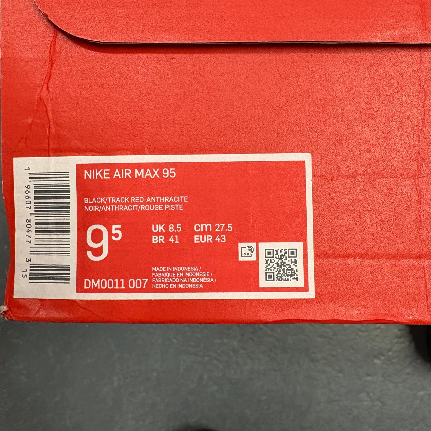 Nike air max 95 obsidian blue (UK8.5)