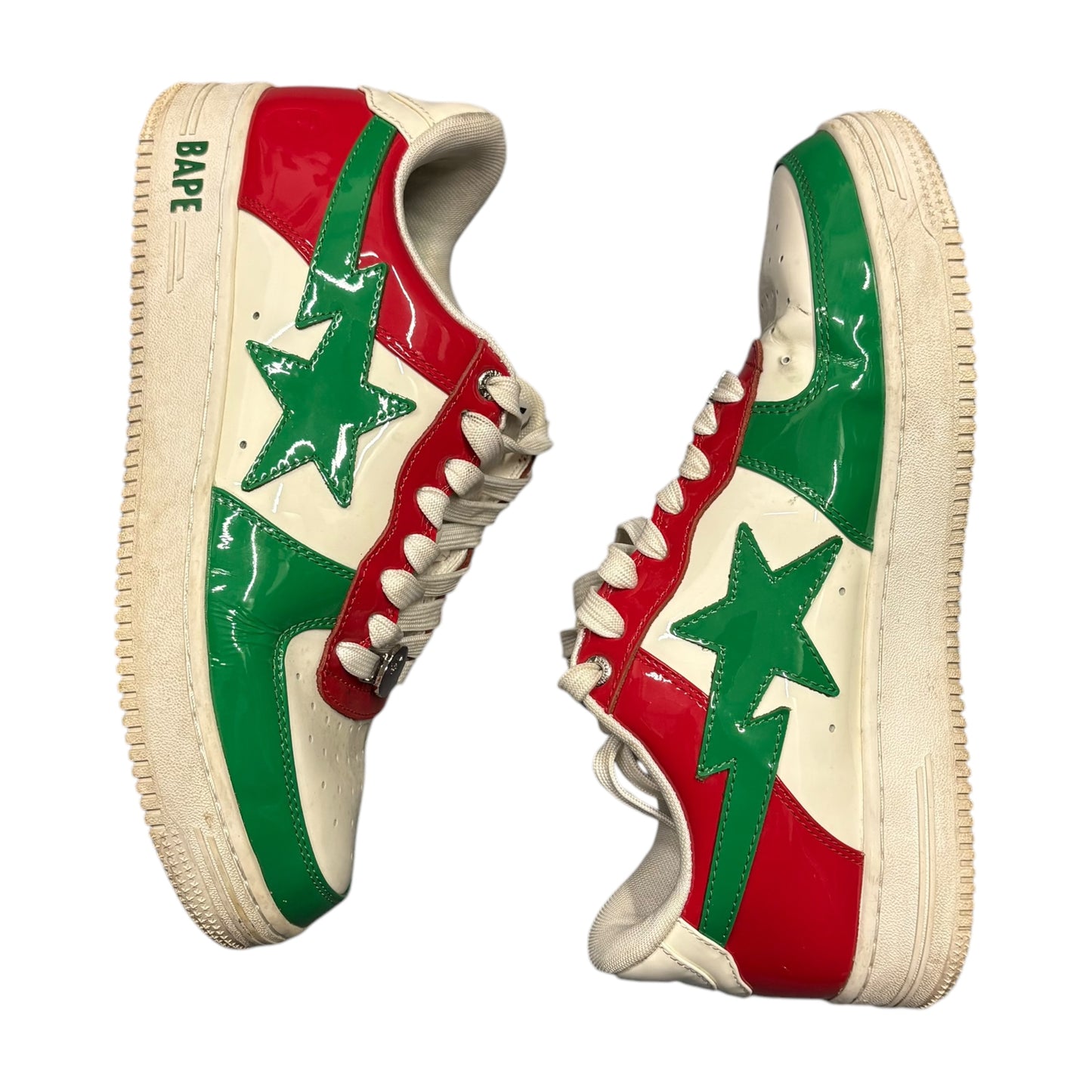 BAPE STA italy red / white / green (UK8.5)