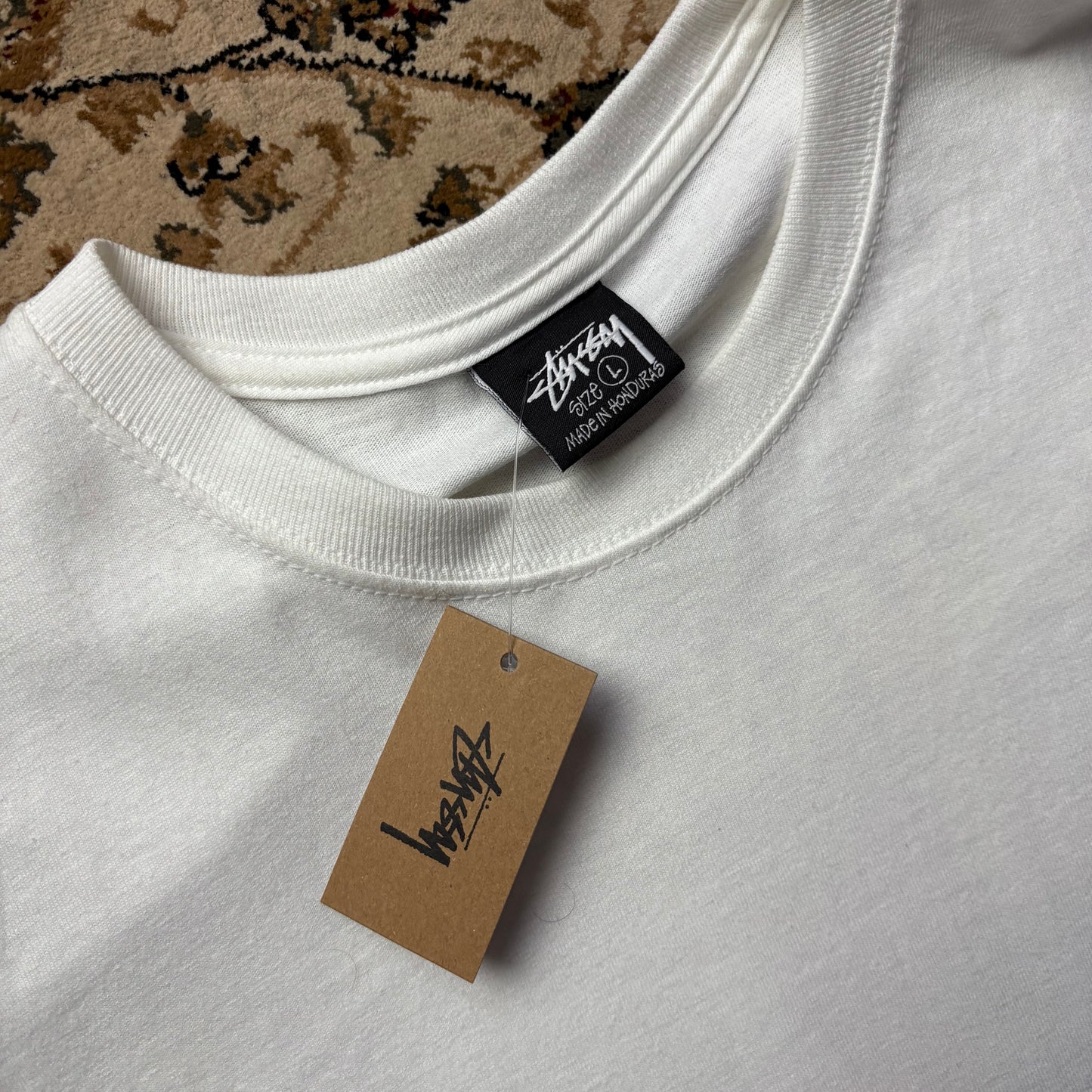 Stussy white knowledge graphic t-shirt (BNWT) (L)