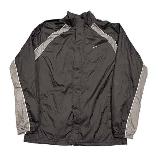 Nike black track jacket (M)