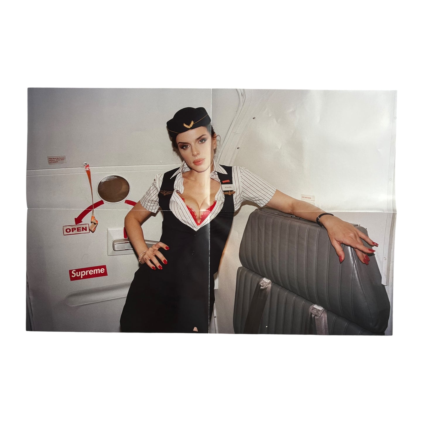 Supreme julia fox SS22 poster