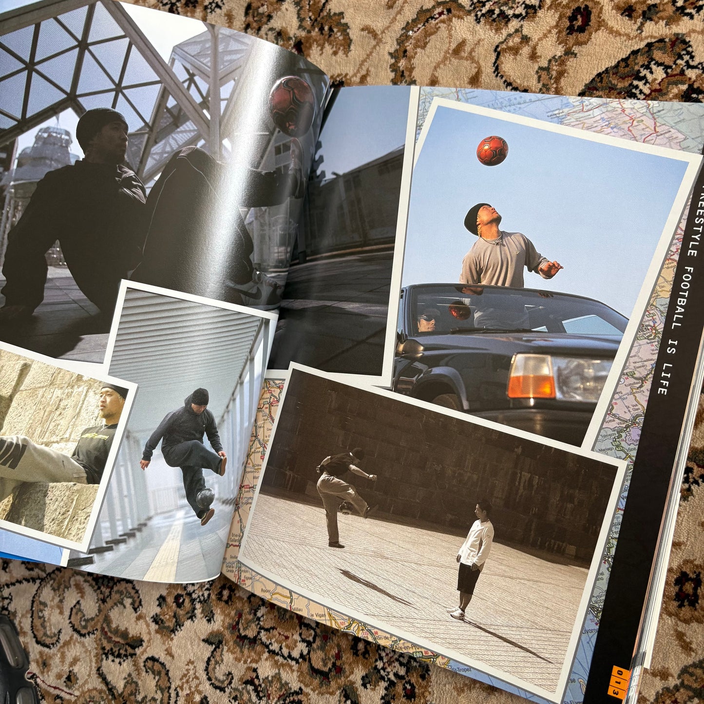Nike Y2K street football magazine