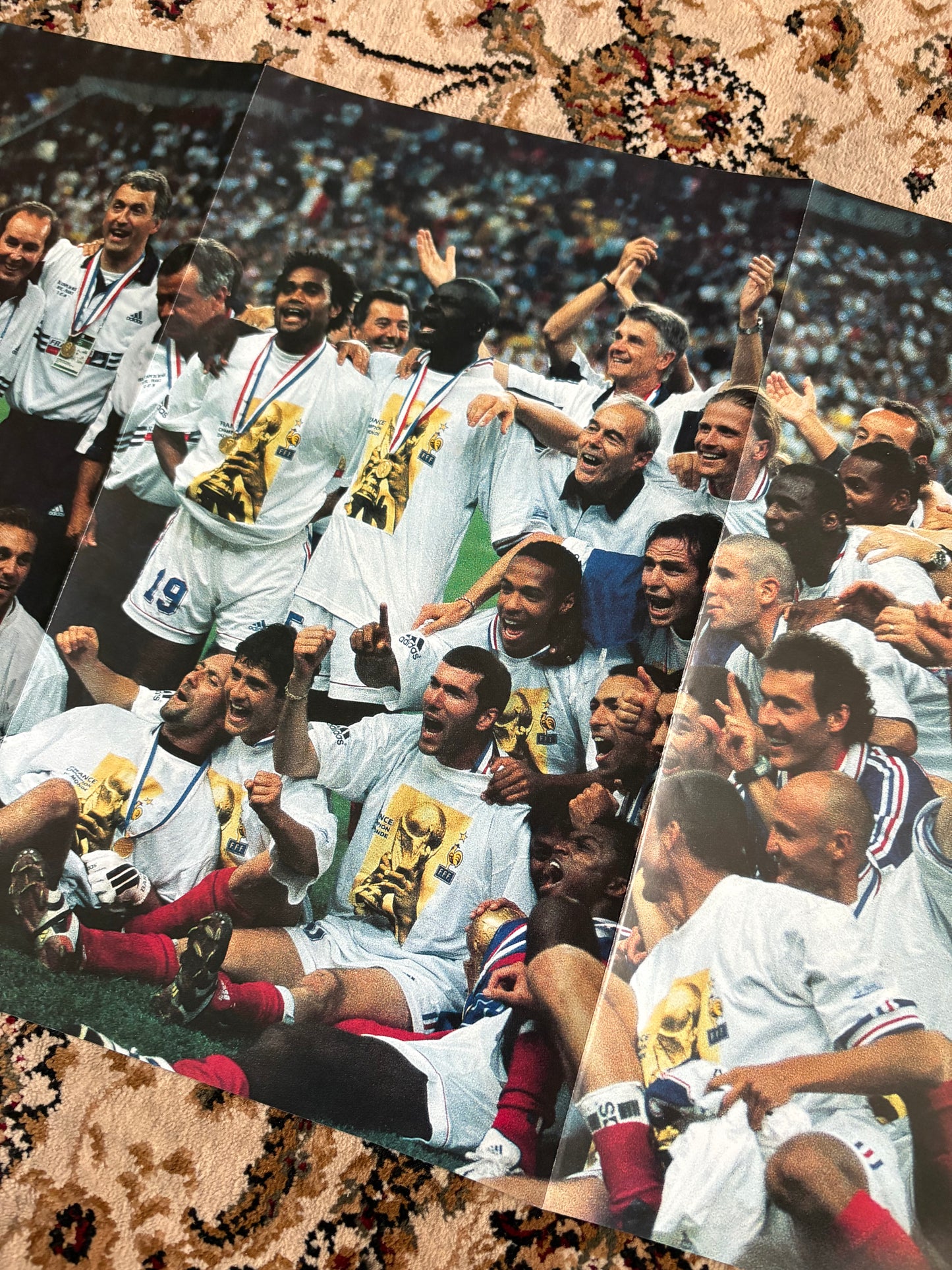 France world cup / J-League champions poster