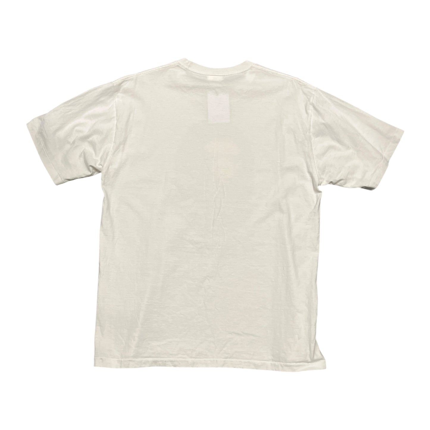 BAPE white ape logo tee (XL)