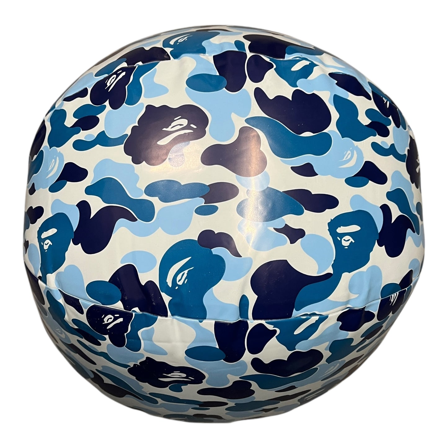 BAPE blue camo beach ball BRAND NEW