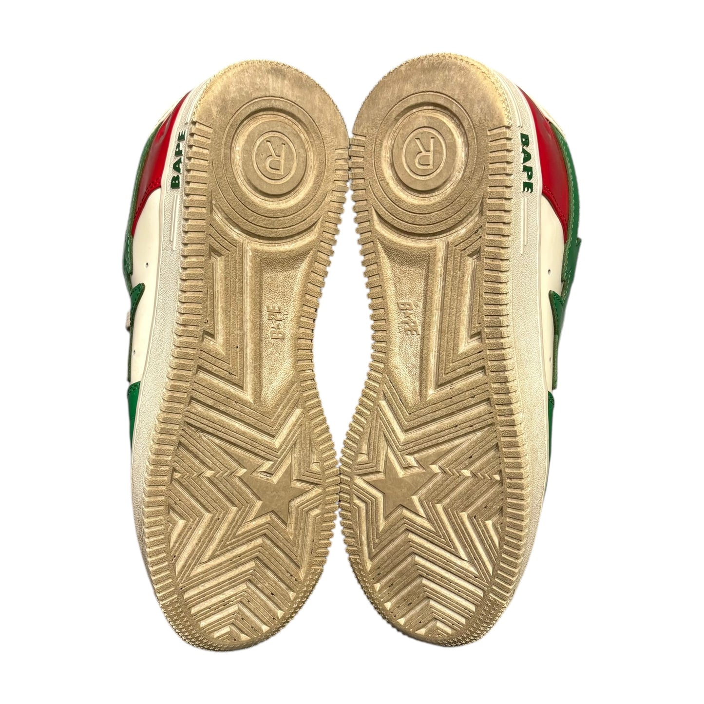 BAPE STA italy red / white / green (UK8.5)
