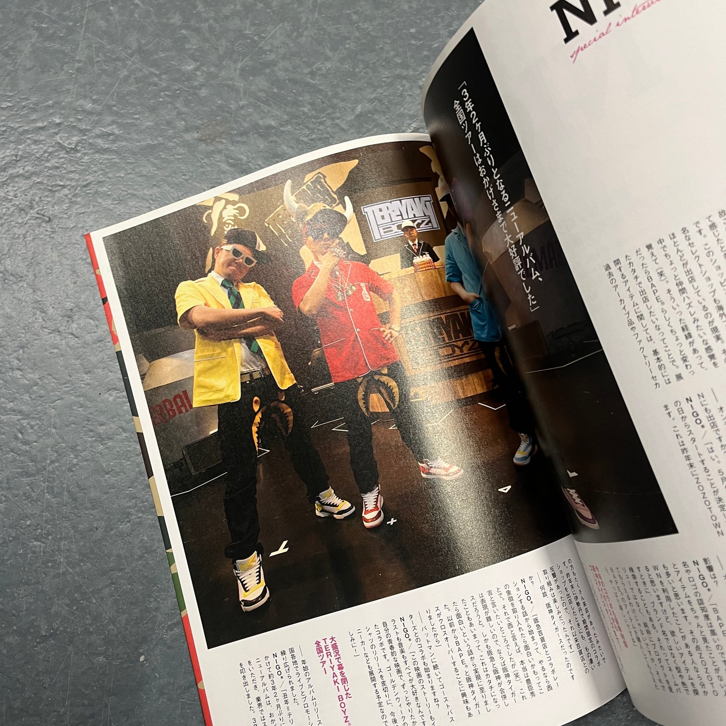 BAPE 2009 lookbook with stickers