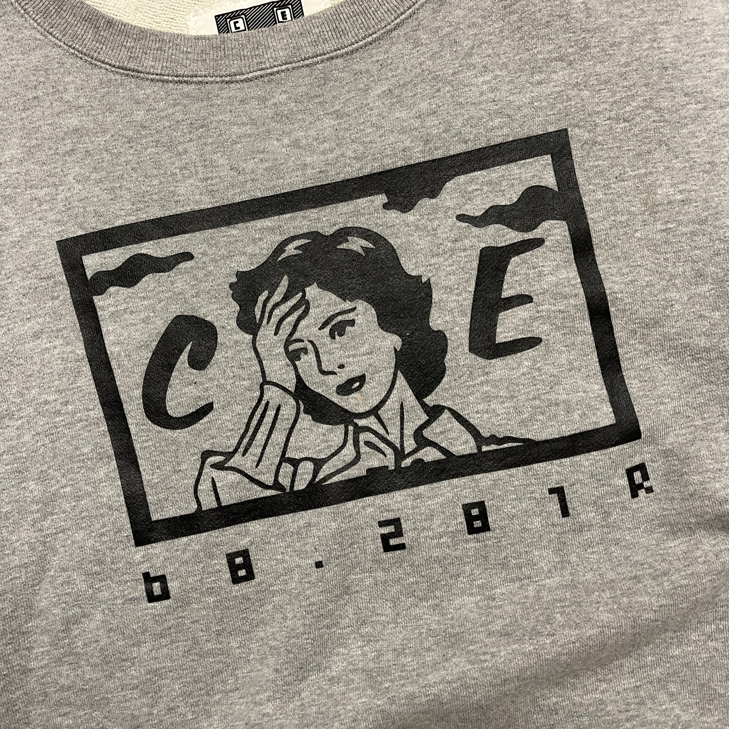 Cav empt grey sweatshirt (S)