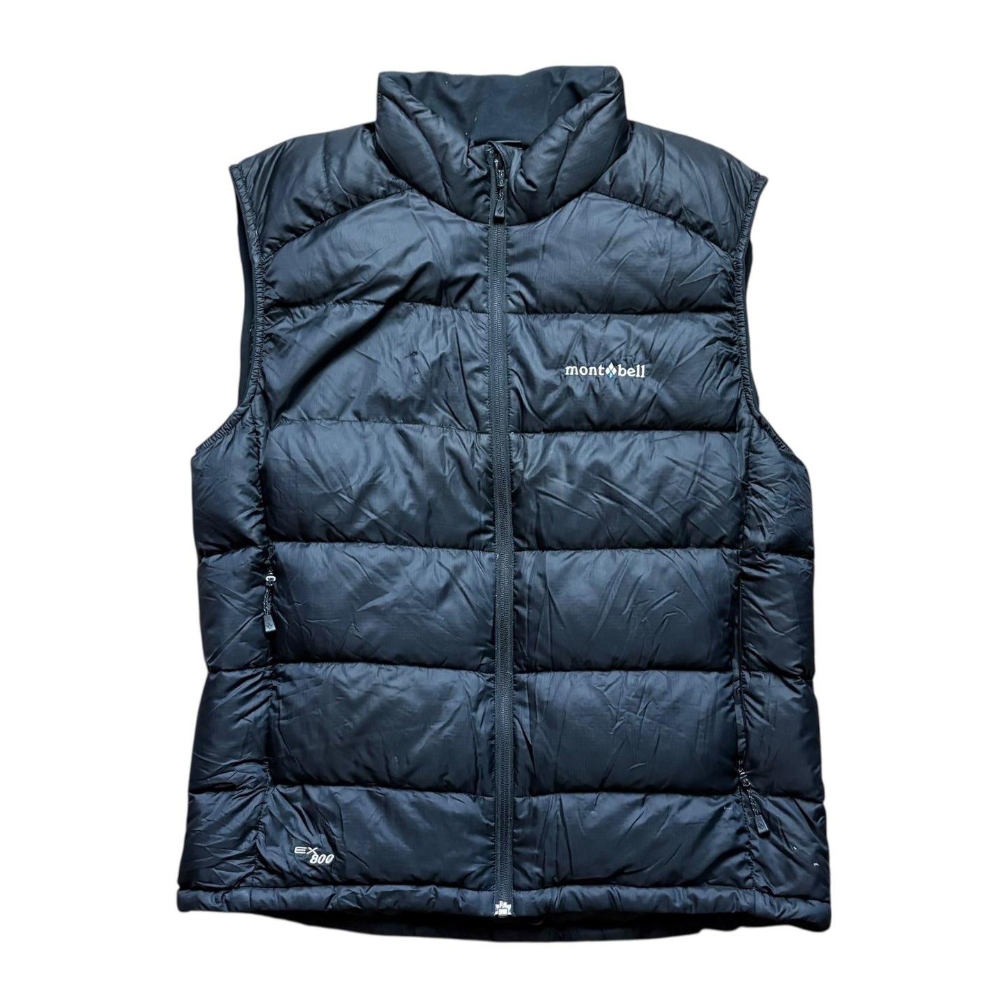 Montbell black puffer gilet (M)