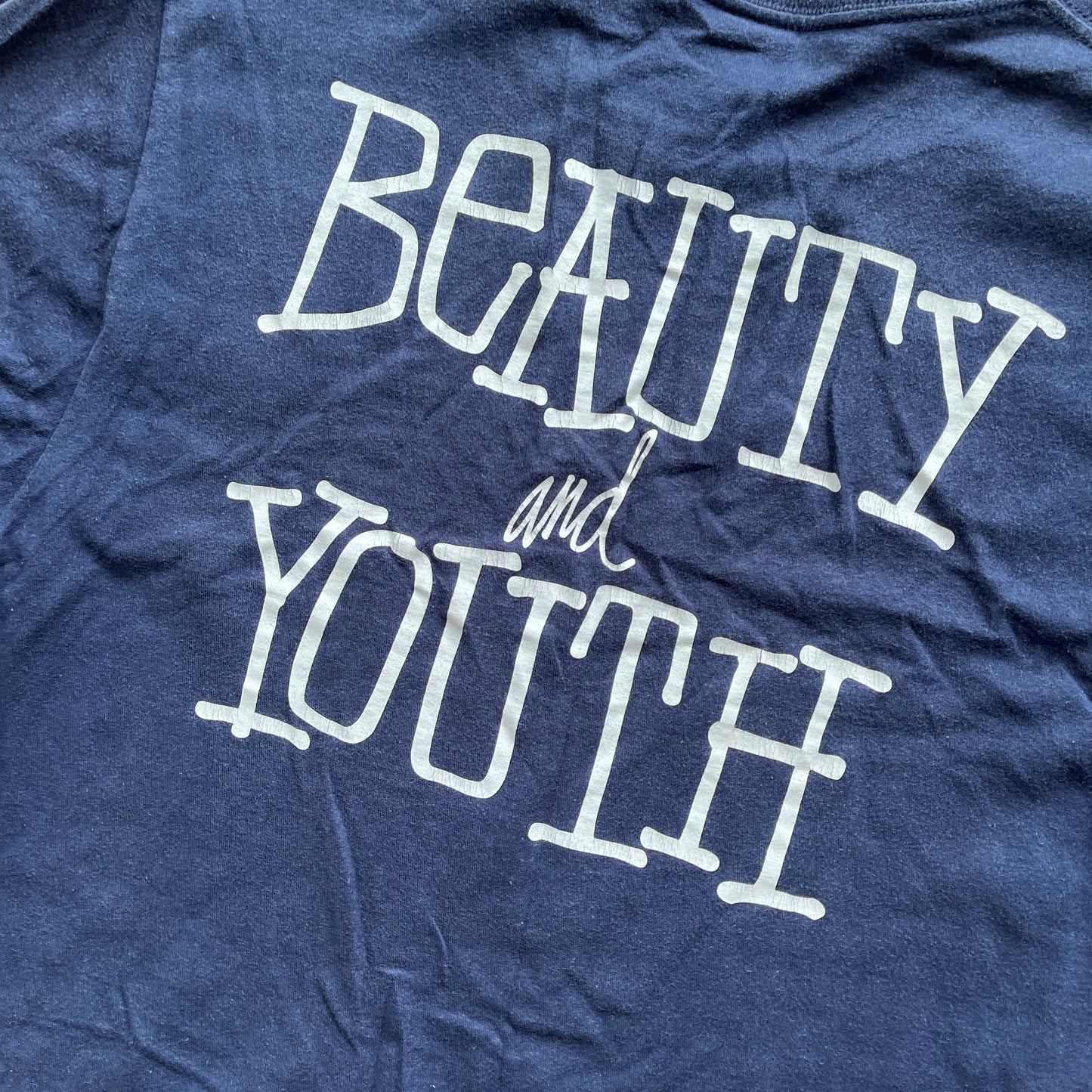 Stussy navy beauty and youth tee (M)